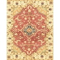 thumbnail image 1 of Ahgly Company Indoor Rectangle Abstract Mustard Yellow Abstract Area Rugs, 7' x 10', 1 of 6