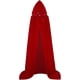 thumbnail image 1 of Aricy Capa larga de terciopelo con capucha unisex con capucha Disfraces de Halloween Navidad Cosplay 43-71 pulgadas, 1 of 3