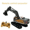 2.4Ghz 22 Channel RC Excavator Alloy Rechargeable Mini Truck Simulated Vehicles Toys for Kids Birthday Gift