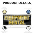 thumbnail image 3 of Equipment Rental Banner Sign 36 Inch x 96 Inch | 13 oz Vinyl with Metal Grommets | Heavy-Duty Single-Sided Outdoor Durable Printed High-Quality Weatherproof | Made in the USA, 3 of 6