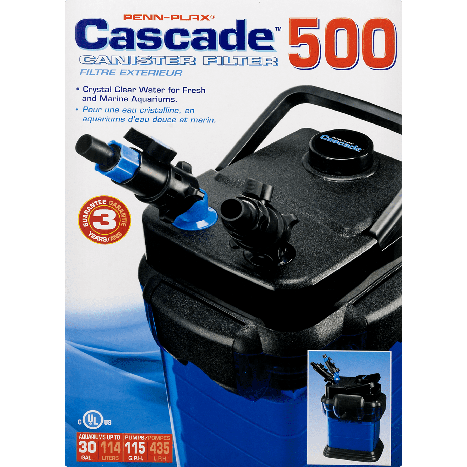 penn plax cascade 500