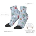 thumbnail image 6 of Pofeuu Sea Turtle Print 30cm Socks, Adult Running Hiking Socks for Youth and Adult, 6 of 7