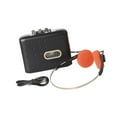 thumbnail image 5 of Kokiya Cassette Player Compact Sturdy with Headphones Lightweight Retro for Outdoor Black, 5 of 9