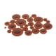 thumbnail image 2 of 25x almohadillas para saxofón Alto, almohadillas para orificios de sonido para clarinete, accesorios para instrumentos, almohadillas para saxofón,, 2 of 8