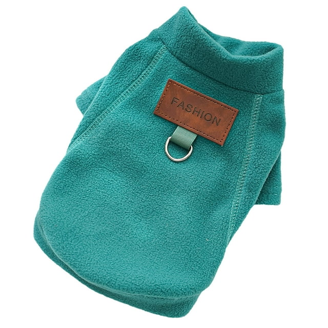 Pet Dogs Dogs Cats Autumn And Winter Clothes And Fleece Undershirts Are Worn Outside