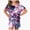 004 Purple, variant on Girls Outfit Sets Short Sleeve Tie-Dye Kids Summer Clotehs Sweat Shirts and Shorts Size 4-16 Kaprioy Baby Clothes for Girls