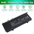 thumbnail image 4 of SP04XL Laptop Battery Compatible with HP Spectre X360 Convertible 13-AP000 13T-AP000 13-AP0053DX 13-AP0XXX 13-AP0013DX 13-AP0045NR TPN-Q204 SP04061XL L28764-005 L28538-AC1 TPN-Q203 61.4Wh 15.4V, 4 of 7