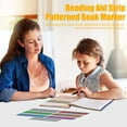 thumbnail image 6 of Sylvtty Guided Reading Strips Colored Overlay Highlight Bookmark Reading Tracking Ruler Help with Dyslexia for Children And Teaching Supply, 6 of 7