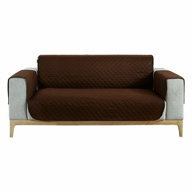 Waterproof Reversible Chair Sofa Cover Couch Slipcover Pet Kids