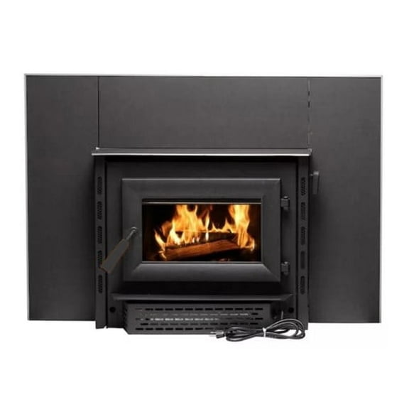 Comfort Glow Wood Burning Fireplace Insert, Heats up to 1200 sq ft. Fits 18" Logs - CGWI1800