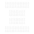 thumbnail image 1 of Kearding 10 ganchos para azulejos de techo, fácil instalación, Flexible, diseño Simple sin deformación, letrero colgante pequeño de 8 Pequeño F1 de 8 palabras 10Conjunto, 1 of 6