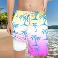 thumbnail image 2 of NOLDARES Boys Swim Trunks Compression Liner Swim Shorts Quick Dry Bathing Suit Swimwear for Holiday(Purple,13-14 Years), 2 of 3
