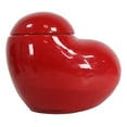 thumbnail image 6 of Vintage Red Heart Shaped Love Betty Boop Ceramic Cookie Jar Collectible Figurine, 6 of 8