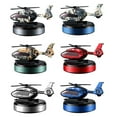 thumbnail image 6 of Frogued 1 Set Car Air Freshener Solar Rotating Solid Aromatherapy Helicopter Shape Car Fragrance Diffuser Ornament Automotive Decoration (Type C), 6 of 13