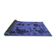thumbnail image 2 of Ahgly Company Indoor Square Persian Blue Bohemian Area Rugs, 6' Square, 2 of 4