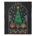 thumbnail image 2 of Harry Potter Celebrating Together Warner Bros Kids Silk Touch Throw Blanket, 50 x 60 inches Black, 2 of 5