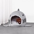 thumbnail image 2 of Dog House For Large Dogs Tent High Quality Warm Cotton Small Dog Cat Bed House Nonslip Bottom Dog Beds Pet Product, 2 of 5
