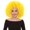 Yellow, variant on HPO Adult Women's Yellow Bow Wigs| Super Size Cosplay Halloween | Premium Breathable Capless Cap