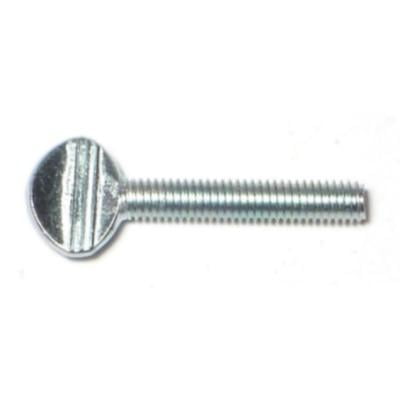

#10-32 x 1 Zinc Plated Steel Fine Thread Spade Head Thumb Screws (20 pcs.)