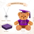 thumbnail image 2 of Set de regalo de graduación Zhanmai 2025 con oso de peluche y collar, 2 of 7
