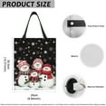thumbnail image 7 of Yuyamidu Snowman Car Trash Bag Snowflake Car Garbage Bags Multipurpose Car Storage Bag Foldable Car Accessories Car Back Seat Organizers and Storage, Christmas, 7 of 7