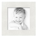 thumbnail image 2 of ArtToFrames 14" x 14" Avalon Pearl White Baroque Picture Frame, 14x14 inch White Wood Poster Frame (WOM-5266), Pack, 2 of 7