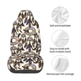 thumbnail image 4 of Disketp Dreamcatcher Car Seat Covers Universal Front Seat Coves for Car Accessories ,Padded Car Covers for Automotive, SUV, Truck, and Van, 4 of 5
