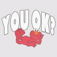 thumbnail image 2 of Juniors' Sesame Street You Ok? Elmo Graphic Cropped T-Shirt, 2 of 4