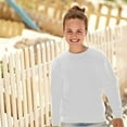 thumbnail image 2 of Fruit Of The Loom Kids Big Girls Classic 80/20 Set-In Sweatshirt, 2 of 3