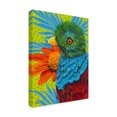 thumbnail image 2 of Trademark Fine Art 'Bird in the Tropics II' Canvas Art by Carolee Vitaletti, 2 of 4