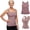 Brick Red, variant on LMSOBT Tank Tops With Built In Bras Comfort Support Sewn In Bra Tank Tops for Women Plus Size Shelf Bra Tanktop for Senior