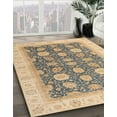 thumbnail image 2 of Ahgly Company Indoor Rectangle Abstract Dark Almond Brown Oriental Area Rugs, 7' x 10', 2 of 6