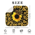 thumbnail image 3 of 2 Pcs Sunflowers Dish Drying Mat - 16 X 18 Inch Floral Absorbent Microfiber Kitchen Counter Mat – Quick-Dry Dish Rack Alternative, Dish Drying Pad for Dishes, Cups, Utensils, Pots & Pans, 3 of 3