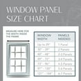 thumbnail image 6 of Elrene Home Fashions Brighton Windowpane Plaid Blackout Window Curtain, Living Room and Bedroom Drape with Rod Pocket Tabs, 52"x84" (Linen), 6 of 7