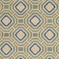 thumbnail image 4 of SAFAVIEH Veranda Jantar Geometric Indoor/Outdoor Runner Rug, 2'3" x 8', Cream/Green, 4 of 5