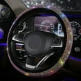 thumbnail image 3 of Hloma Rhinestones Car Steering Wheel Gear Shift Cover Pad Auto Interior Accessories, 3 of 8