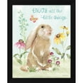 thumbnail image 2 of Beth Grove 12x14 Black Modern Wood Framed Wall Art Titled - Sweet Bunnies II, 2 of 6