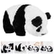 thumbnail image 5 of KAKOWELY Panda gateante interactivo, juguete electrónico de peluche para niños, con sonido y movimiento, 5 of 5