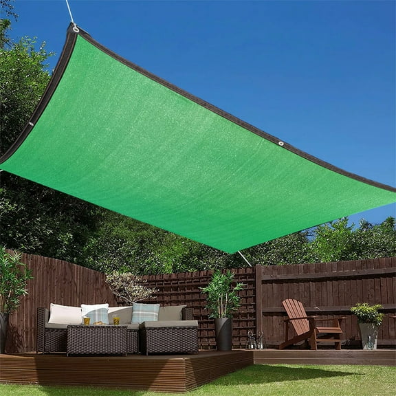 Kieccall Beach、Pool Sun Shade Sail Rectangle Block Canopy Awning Shelter Fabric Cloth Screen For Outdoor Patio Garden Backyard