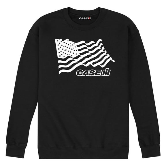 Case IH - American Flag -  Men's Crew Fleece Sweatshirt