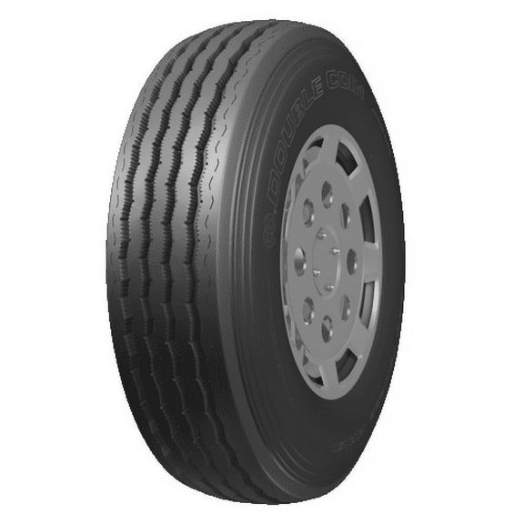 Double Coin RR150 Premium 5-Rib Steer/All-Position Multi-Use Commercial Radial Truck Tire - 11R22.5 16 ply
