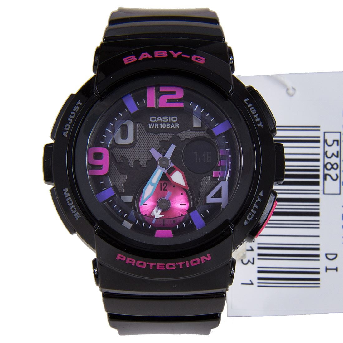 Casio Women's BGA190-1B Baby-G Black Analog-Digital Display Watch NEW ...
