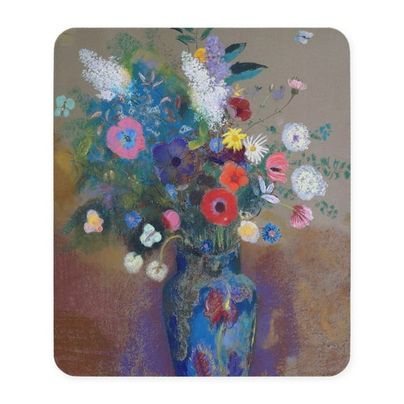 CafePress - K/N Redon Bouquet Mousepad - Non-slip Rubber Mousepad, Gaming Mouse Pad