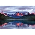 thumbnail image 2 of Larry Malvin 32x23 Gallery Wrapped Canvas Wall Art Titled - Dawn Torres del Paine, 2 of 4