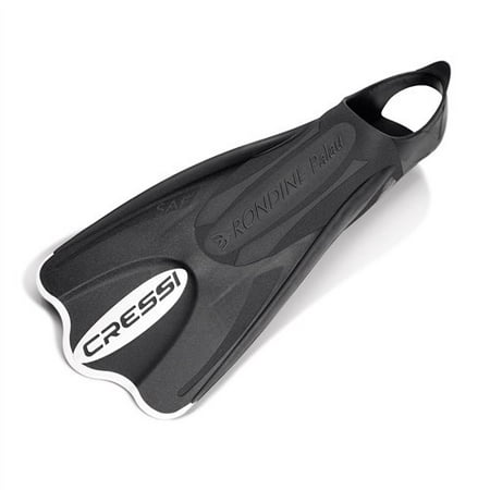 Palau Elastic Short Fins Black/White - Small/Medium, Hybrid foot pocket fits a wide range of sizes but feels like a closed heel fin By (Best Bodyboarding Fins For Wide Feet)