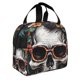 thumbnail image 2 of Balery Flower Horn Skull A Bolsa de Almuerzo Aislada – Caja de Almuerzo con Papel de Aluminio Grueso, Mantiene la Comida Fresca por 4 Horas, 2 of 8