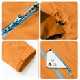 thumbnail image 7 of Evdexr Men's Rain Jacket Lightweight Zip Up Waterproof Outerwear Fall Winter Outdoor Hiking Coat Hooded Windbreaker Jackets with Zipper Pockets L, 7 of 7