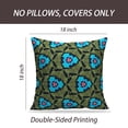 thumbnail image 2 of LALILO Throw Pillow Covers Ethnic With And Navy Blue Black White Cushion Cover 18" x 18", 3778 Pack, 2 of 6
