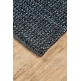 thumbnail image 6 of Feizy Durham Modern Solid, Blue, 2' x 3' Accent Rug Handmade Reversible Casual Design Carpet for Living Dining Bed Room, 6 of 8
