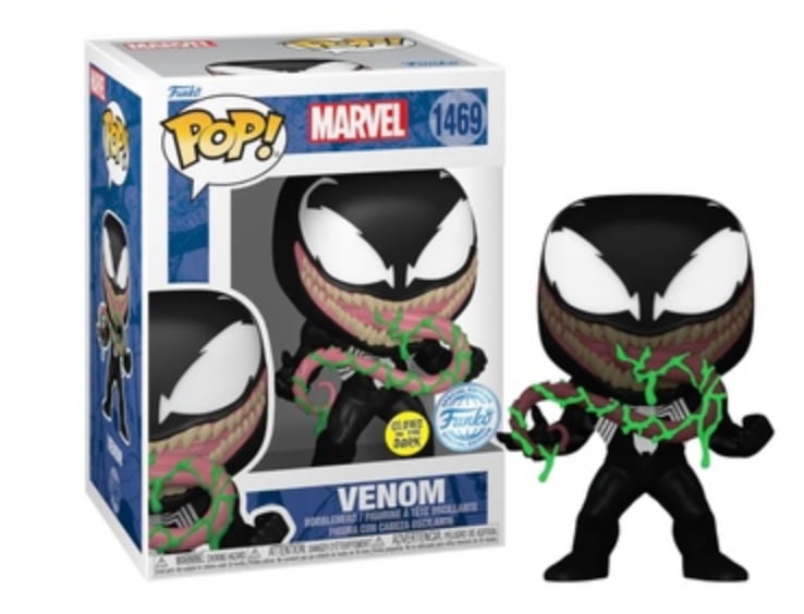 Funko, POP! Vinyl Figure, Carnage Black Light, Funko Shop